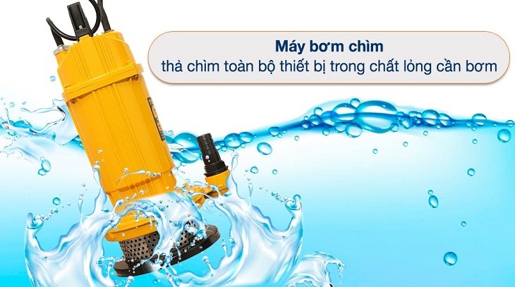 Máy bơm thả chìm (máy bơm thả lòng giếng)